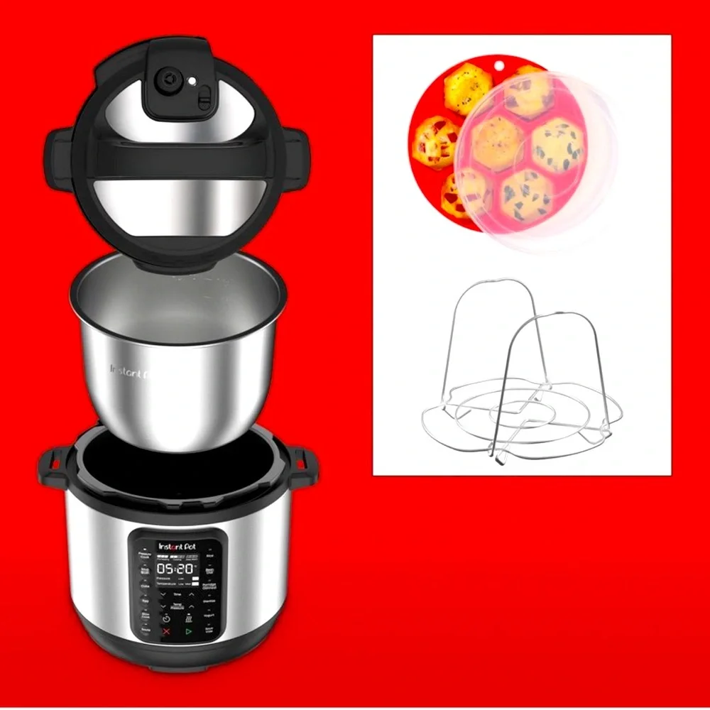 Instant Pot 6qt Slow Cook Function Pressure Cooker Bundle Set